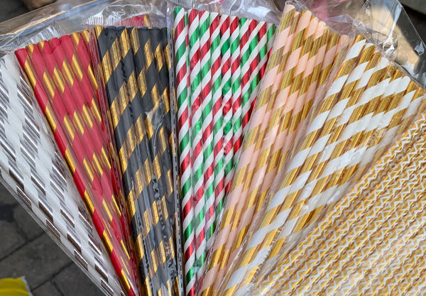 Metallic Paper Straw