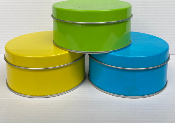 Round tins