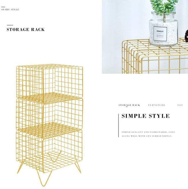 Tri-Level Metal Stand