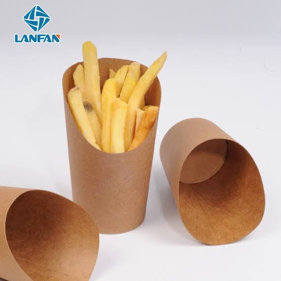 Waffle/Crepe kraft cups