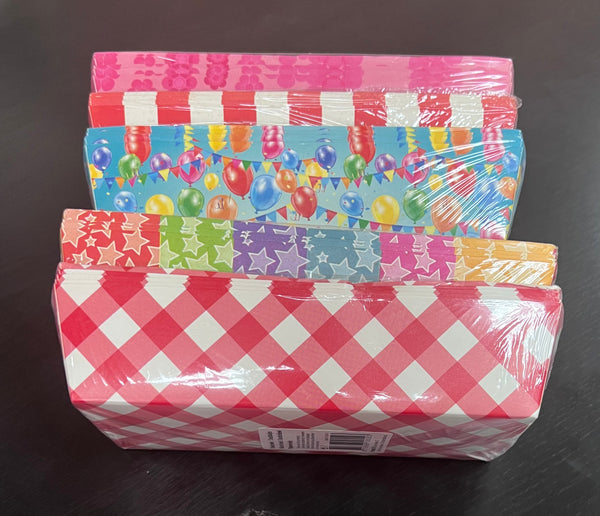 Paper snack bowls or tray