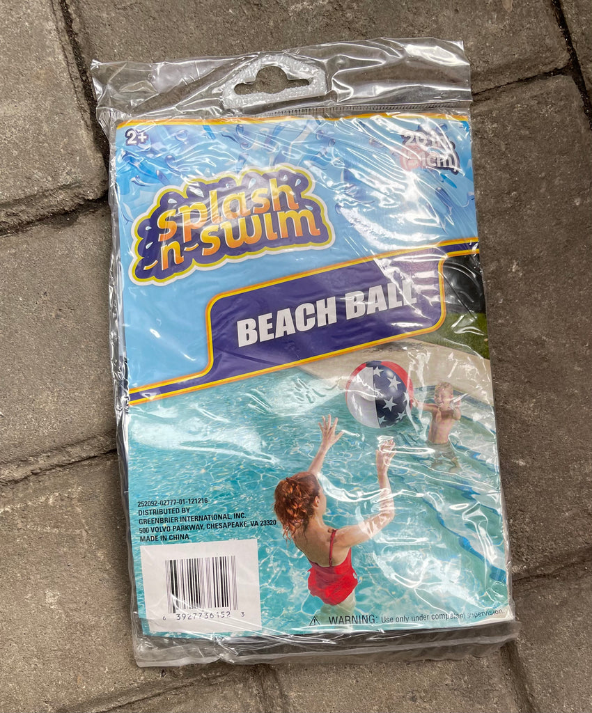 Splash n swim beach 2024 ball