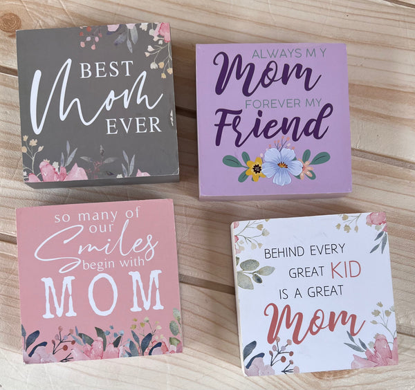 Mini Mom Plaque