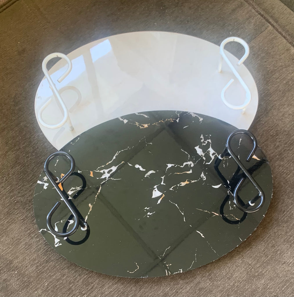 Faux Marble Tray