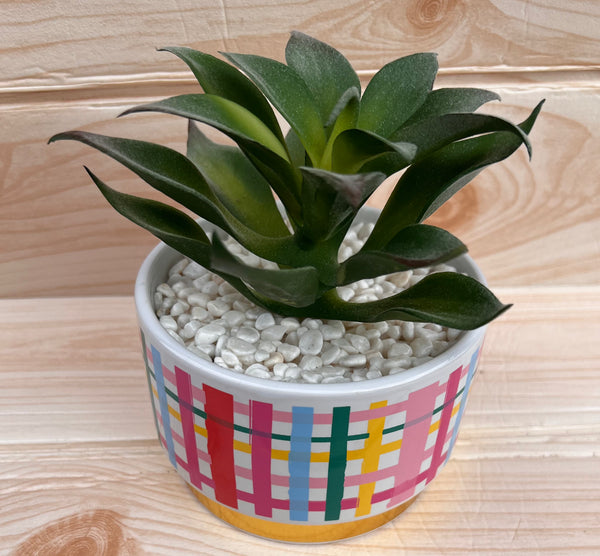 Potted Faux Plant