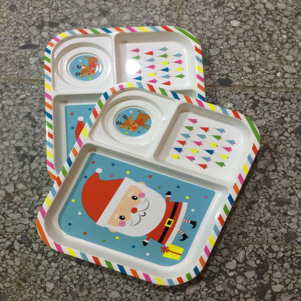 Christmas plates
