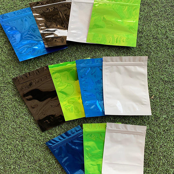 Foil zip pouches