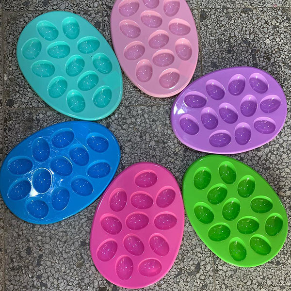 Egg shapes tray